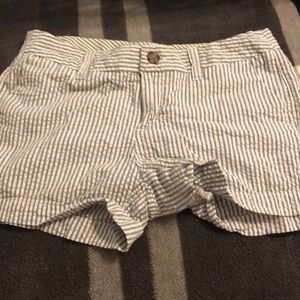 striped shorts